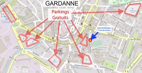 Parkings à Gardanne